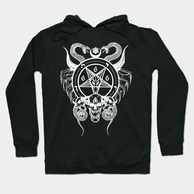 Sigil Of Baphomet Hoodie by InkPerspective